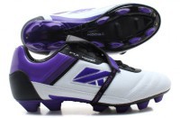 Kooga Nuevo FTX LCST FG Rugby Boot White/Purple/Black